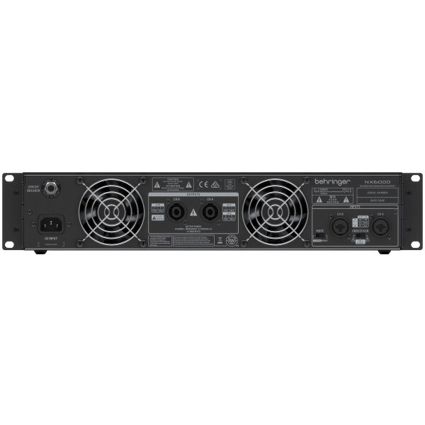 Main product image for Behringer NX6000 Ultra Lightweight Class D 6000W Po 248-7014